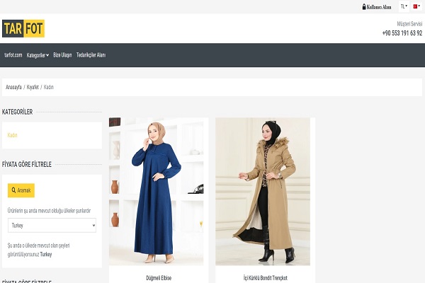 Tarfot e commerce