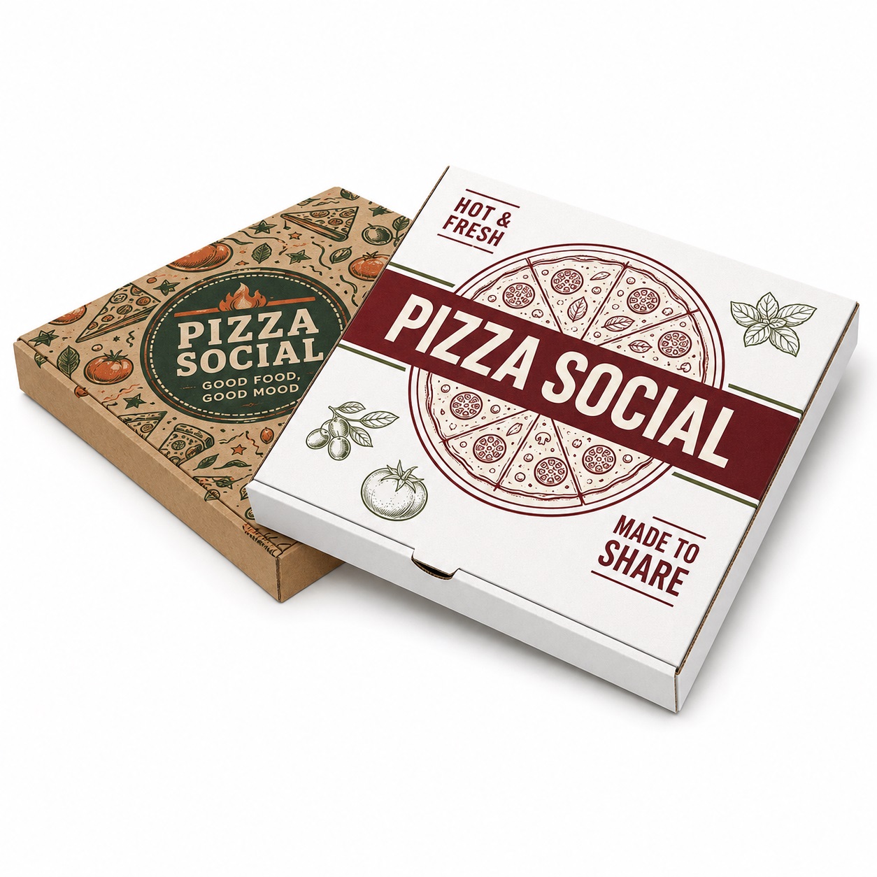 Pizza boxes imported from Turkey - Paper Port guide