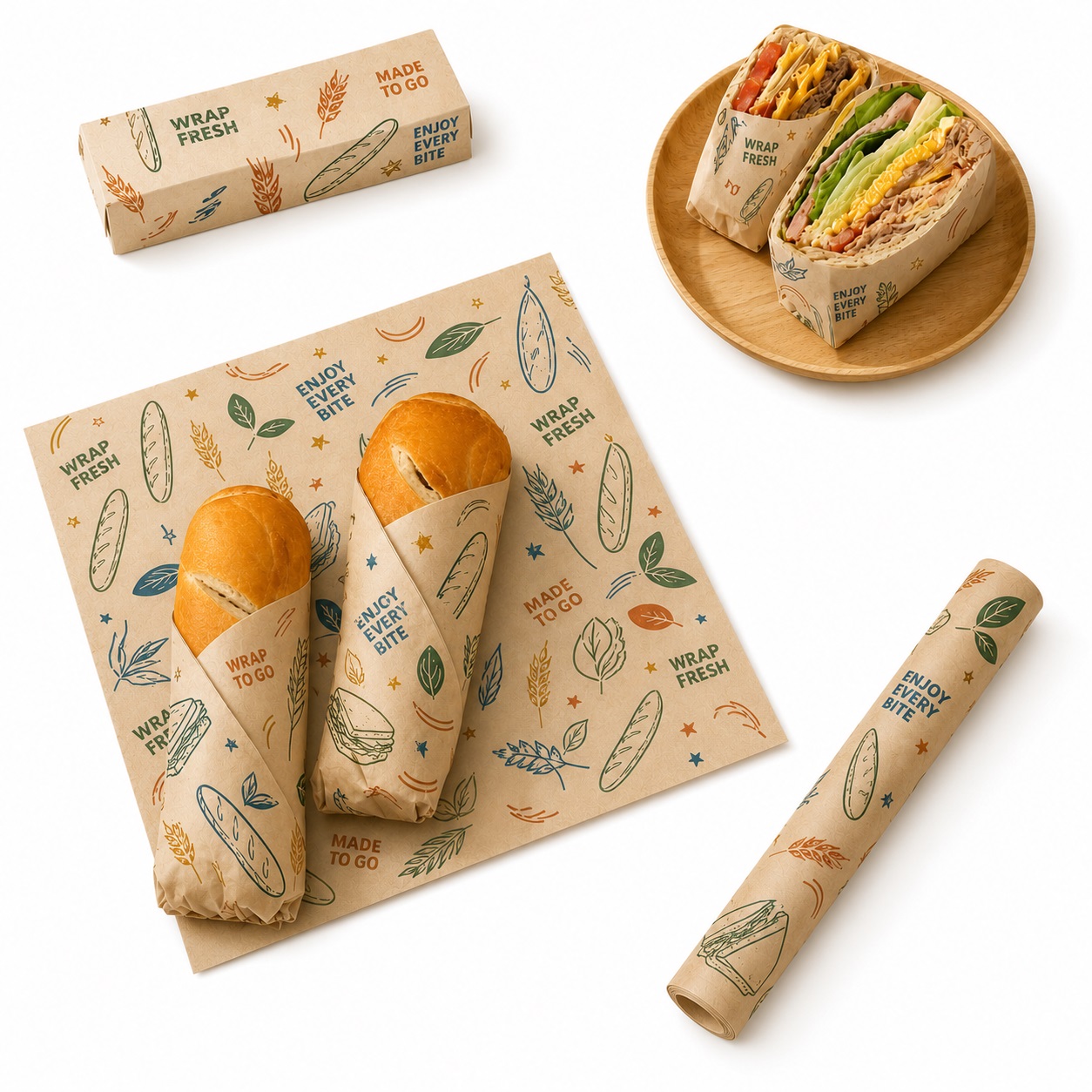 Food wrapping paper imported from Turkey - Paper Port guide - Tarfot